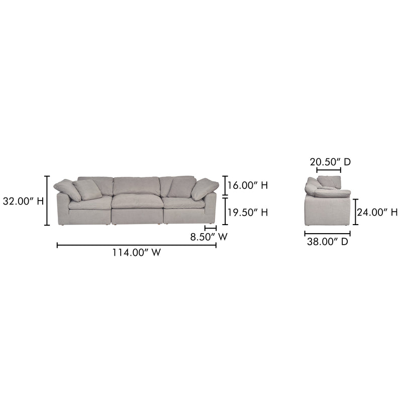 media image for Terra Modular Sofa Moes Home Collection Mhc Yj 1027 49 25 25