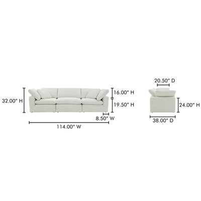 product image for Terra Modular Sofa Moes Home Collection Mhc Yj 1027 49 28 21