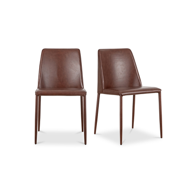 product image for Nora Dining Chair Vegan Leather M2 By Moe's Home Collection Ym 1004 06 By Moe's Home Collection 3 91