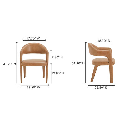 product image for Martens Dining Chair Moes Home Collection Mhc Ym 1009 34 18 51