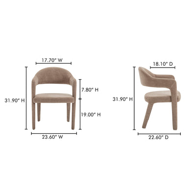 product image for Martens Dining Chair Moes Home Collection Mhc Ym 1009 34 17 26