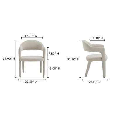 product image for Martens Dining Chair Moes Home Collection Mhc Ym 1009 34 16 76