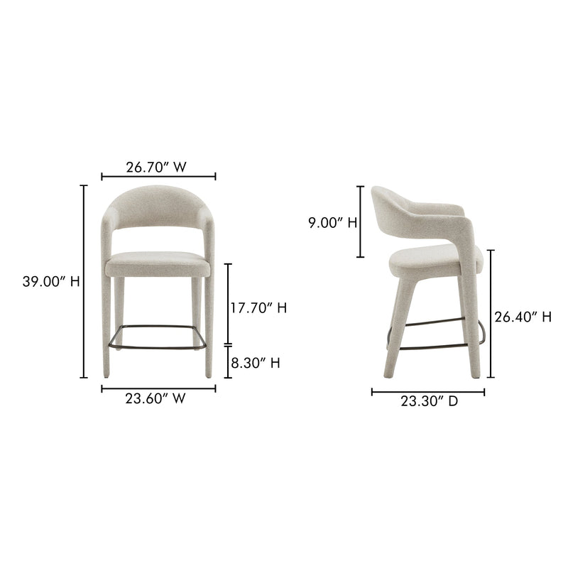 media image for Martens Bar Stool Moes Home Collection Mhc Ym 1011 34 31 29