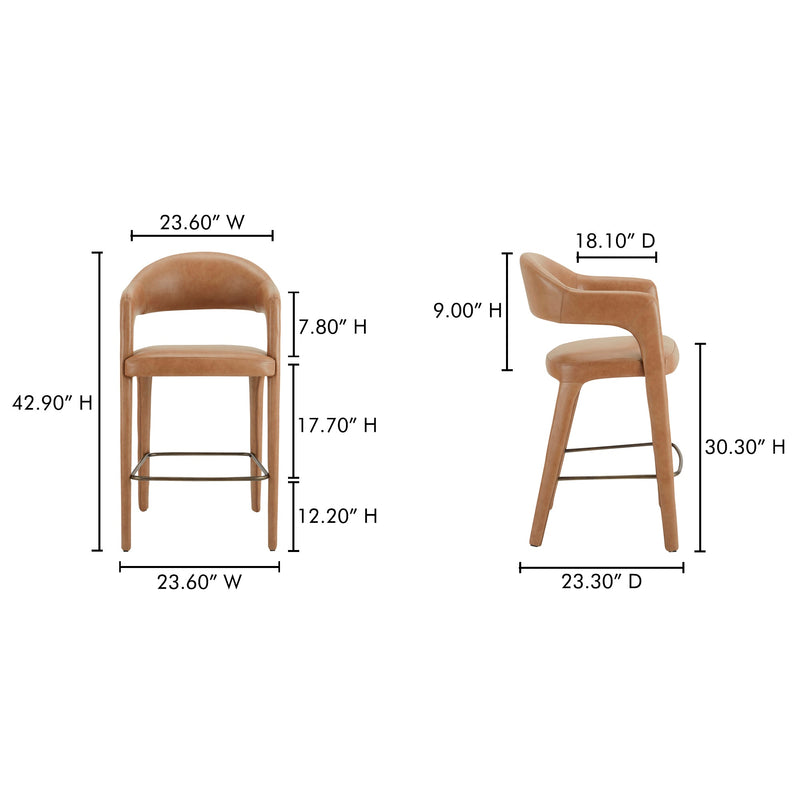 media image for Martens Bar Stool Moes Home Collection Mhc Ym 1011 34 36 246