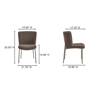 product image for Early Dining Chair Set Of 2 Moes Home Collection Mhc Ym 1012 34 17 57
