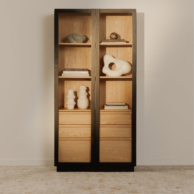 media image for Charlotte Tall Cabinet Moes Home Collection Mhc Yr 1021 37 16 298