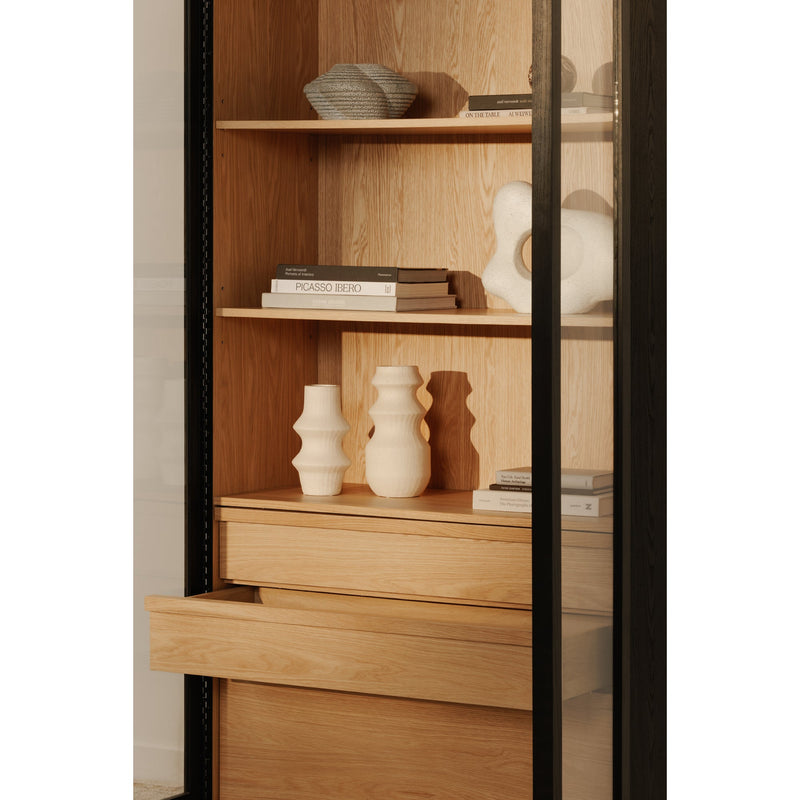 media image for Charlotte Tall Cabinet Moes Home Collection Mhc Yr 1021 37 17 235