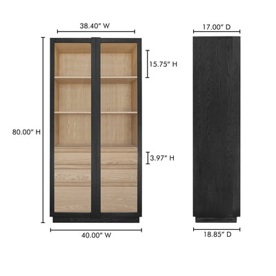 product image for Charlotte Tall Cabinet Moes Home Collection Mhc Yr 1021 37 15 4