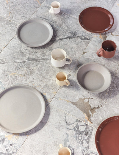 product image for yuka lunch plate set of 2 in dark terracotta 2 60