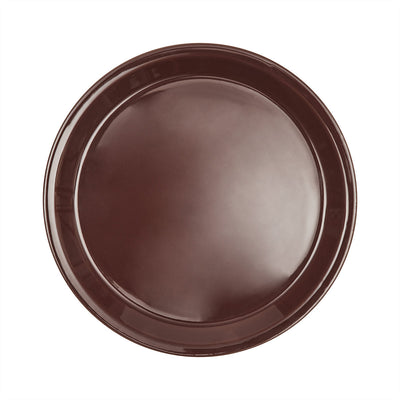 product image for yuka lunch plate set of 2 in dark terracotta 1 6