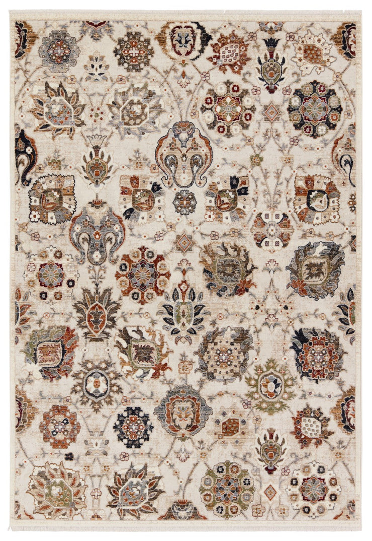 Zefira Althea Floral Cream Multicolor Rug By Jaipur Living Rug156881 1