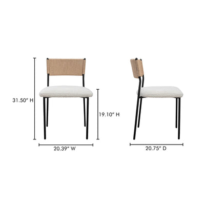 product image for Foley Dining Chair Set Of 2 Moes Home Collection Mhc Zt 1045 18 7 91