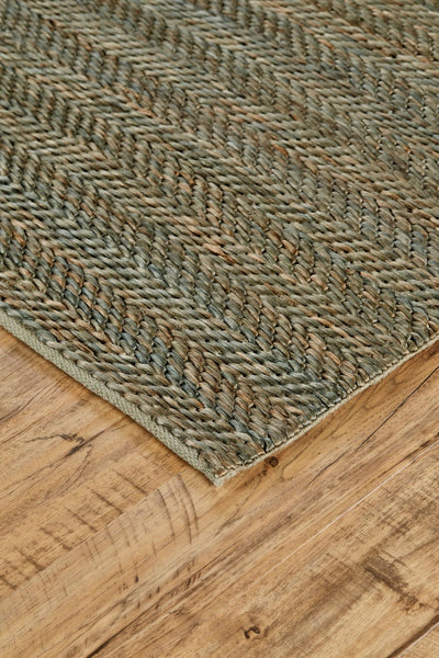 product image for Knox Hand Woven Green and Tan Rug by BD Fine Corner Image 1 75