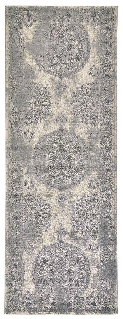 product image for Plaza Gray and Beige Rug by BD Fine Flatshot Image 1 96