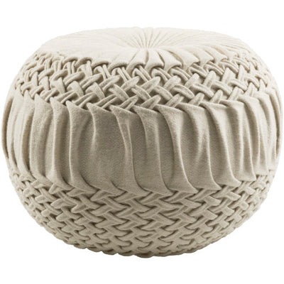 product image of Alana Wool Pouf in Various Colors Flatshot Image 514