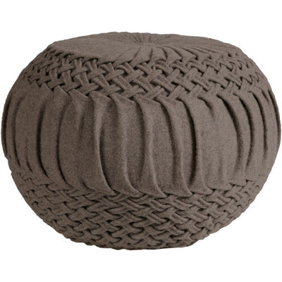 product image for Alana Wool Pouf in Various Colors Flatshot Image 18