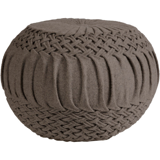 media image for Alana Wool Pouf in Various Colors Flatshot Image 289