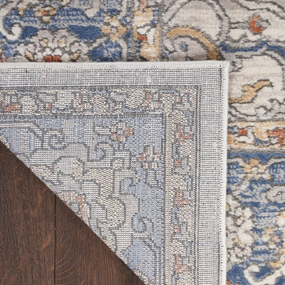 product image for Nicole Curtis Series 4 Cream Blue Vintage Rug By Nicole Curtis Nsn 099446163400 4 52