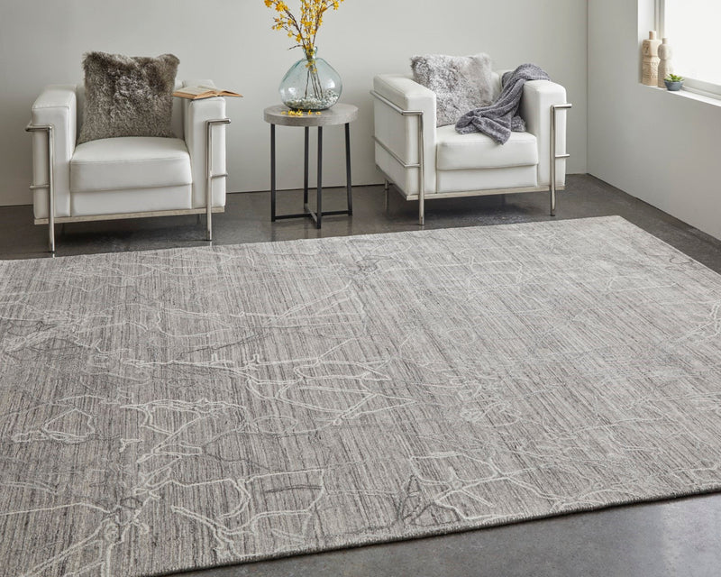 media image for archor abstract contemporary hand tufted gray ivory rug by bd fine wtnr8890gryivyh00 7 220