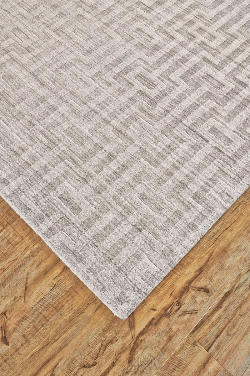 media image for Savona Hand Woven Light Silver Rug by BD Fine Corner Image 1 269