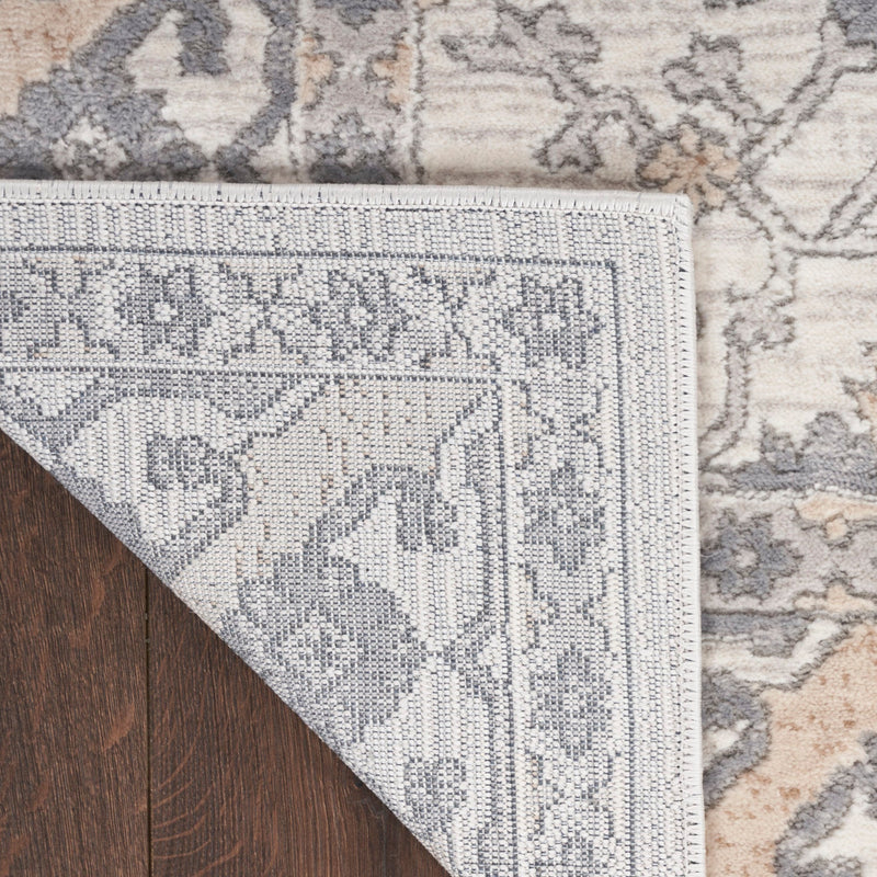 media image for Nicole Curtis Series 4 Cream Grey Farmhouse Rug By Nicole Curtis Nsn 099446163394 3 233