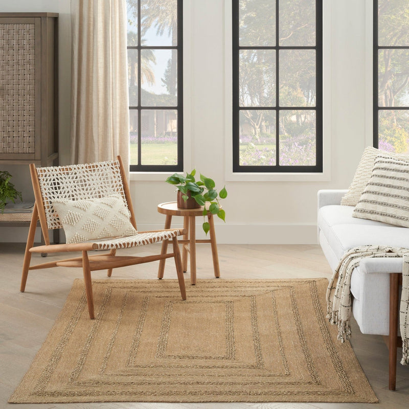 media image for Natural Seagrass Indoor Outdoor Handmade Natural Rug By Nourison Nsn 099446940186 10 295