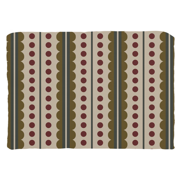 Olives & Cranberries Throw Pillow