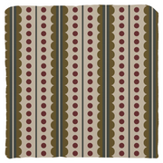 Olives & Cranberries Throw Pillow