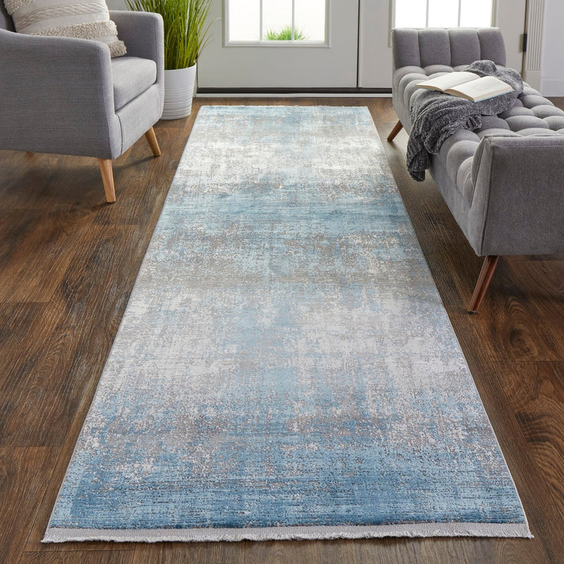 media image for lindstra abstract blue silver gray rug news by bd fine 866r39fwblugryb05 8 22