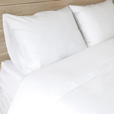 product image for parker bamboo duvet set in white design by pom pom at home 3 9