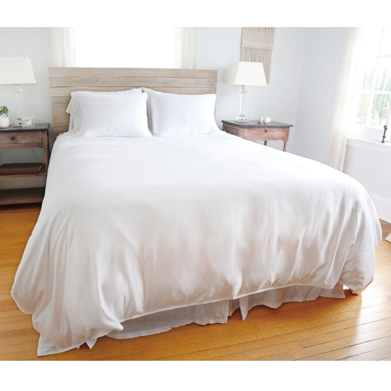 media image for parker bamboo duvet set in white design by pom pom at home 6 253