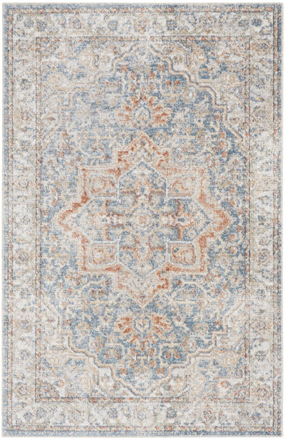 product image of Nourison Home Astra Machine Washable Denim Multi Vintage Rug By Nourison Nsn 099446126252 1 549