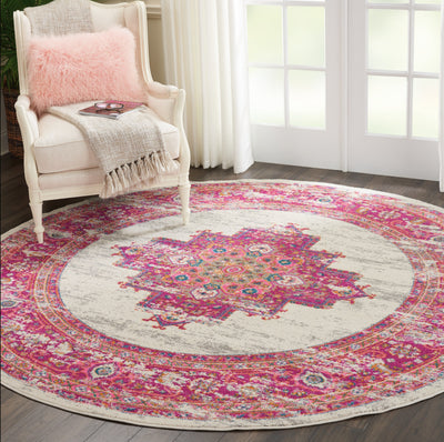 product image for passion ivory fushia rug by nourison 99446388094 redo 9 23