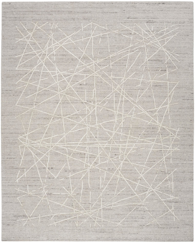 media image for Calvin Klein Wander Grey Modern Indoor Rug 1 214