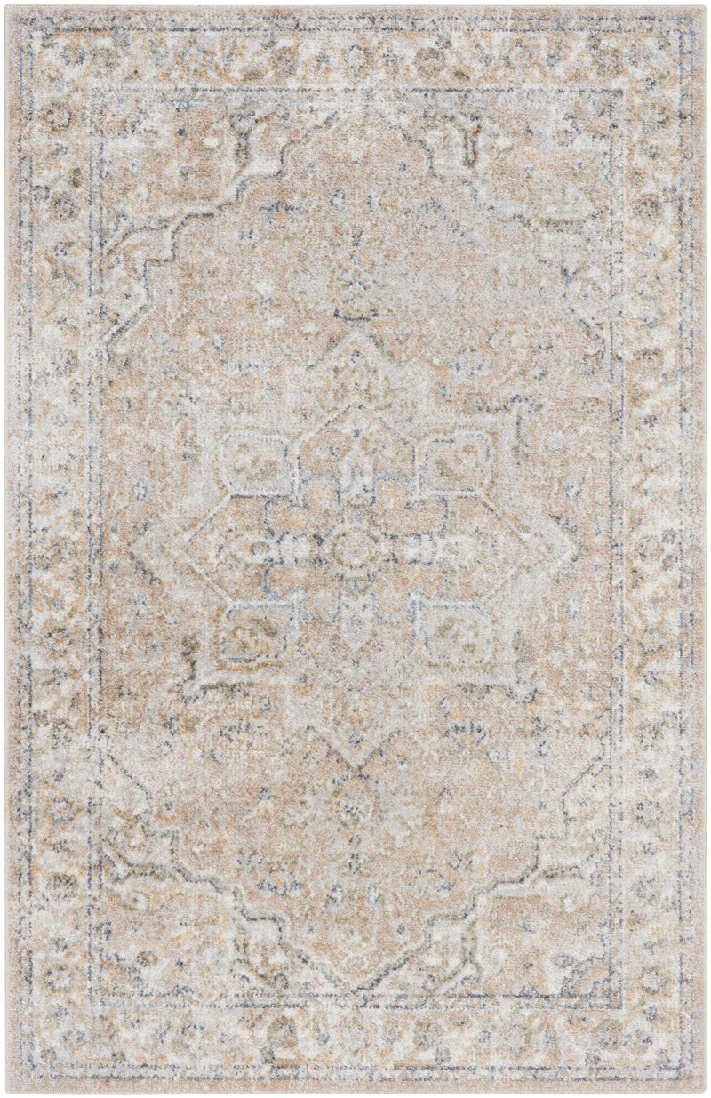 media image for Nourison Home Astra Machine Washable Beige Vintage Rug By Nourison Nsn 099446125521 1 269