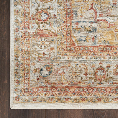 product image for Nourison Home Sahar Ivory Rust Vintage Rug By Nourison Nsn 099446898692 5 64