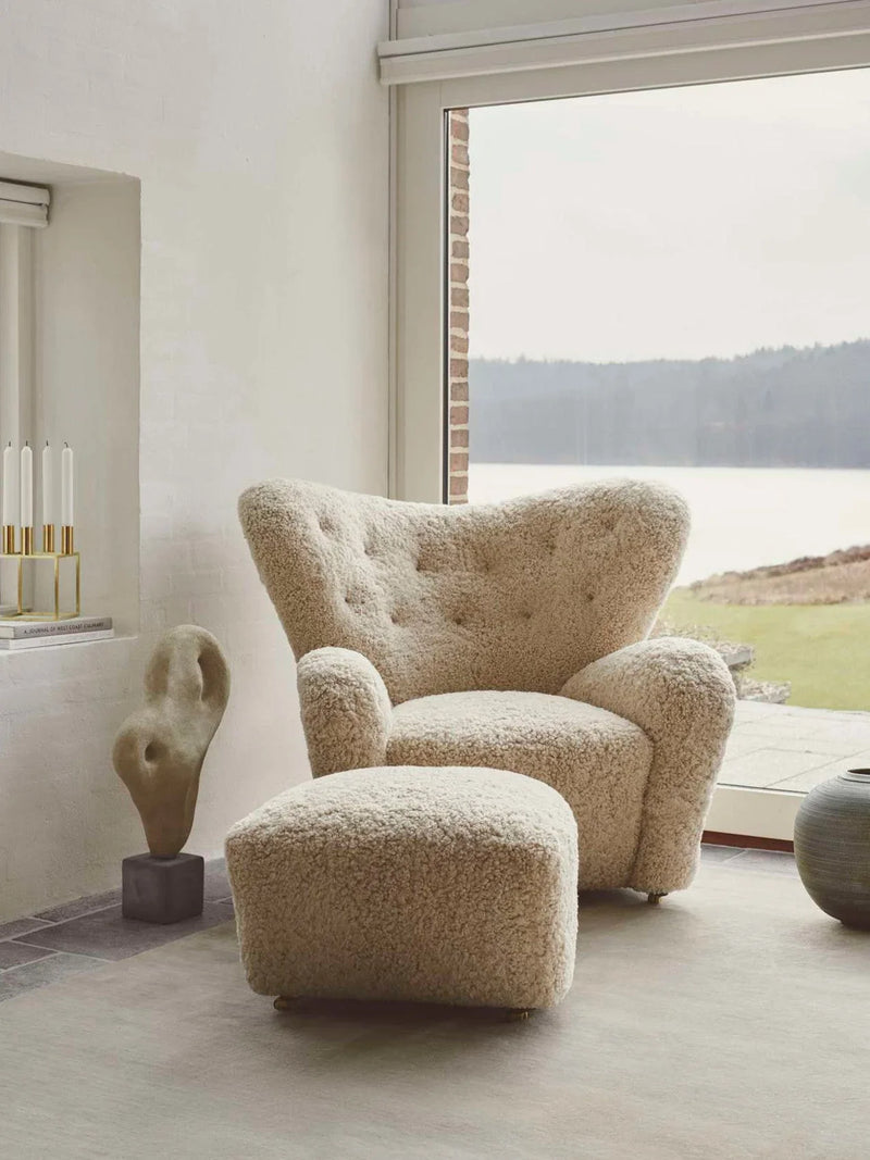media image for The Tired Man Lounge Chair Audo Copenhagen 71134 014738 11 26
