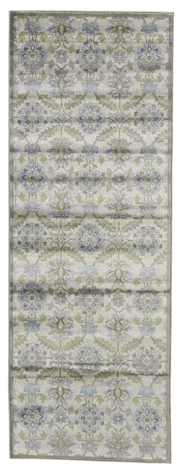 media image for Alessandria Blue Rug by BD Fine Flatshot Image 1 224