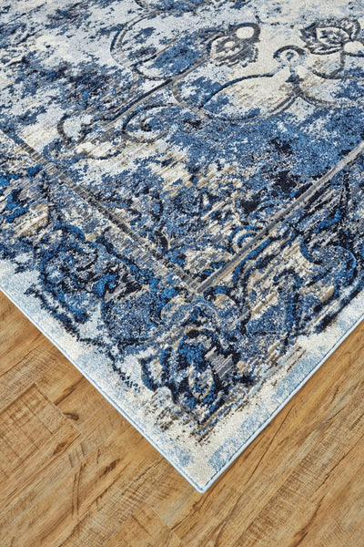 product image for Carini Blue and Ivory Rug by BD Fine Corner Image 1 83