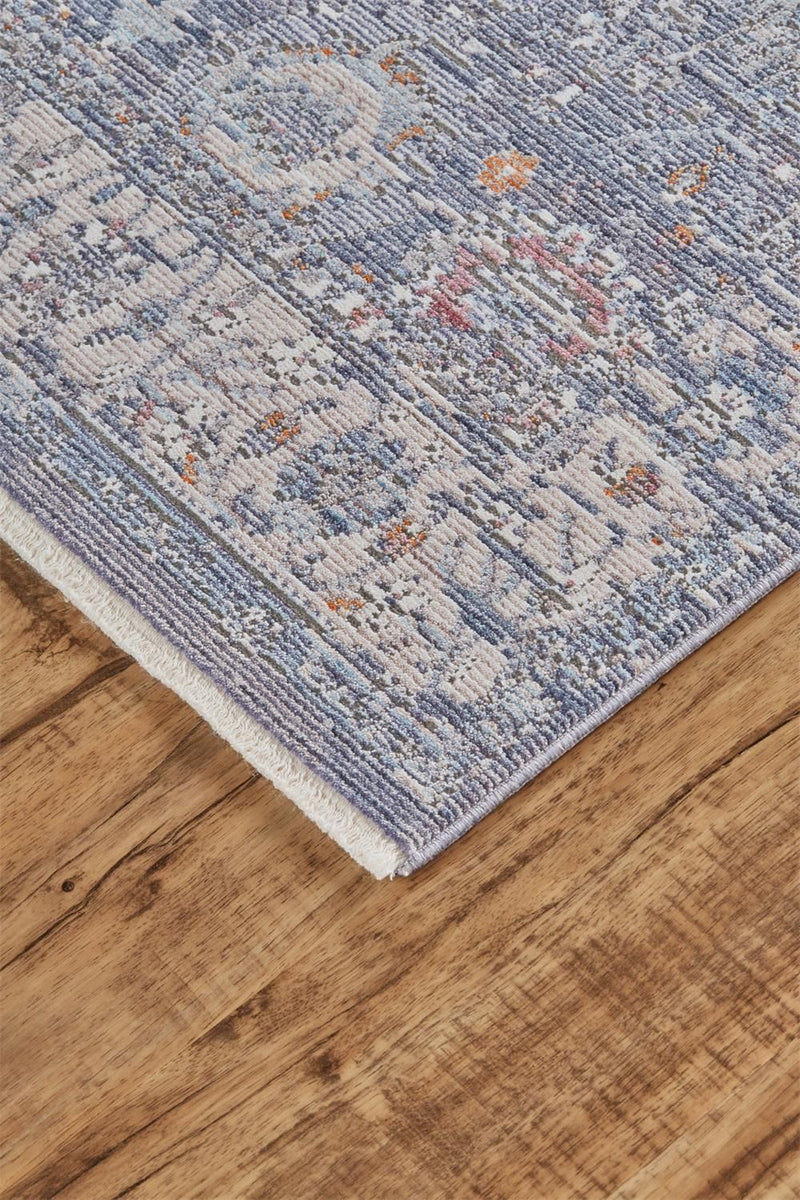 media image for Tirza Blue and Ivory Rug by BD Fine Corner Image 1 224