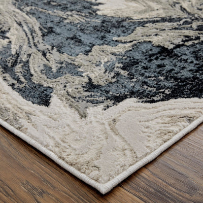 product image for Orin Abstract Ivory/Black/Taupe Rug 2 79