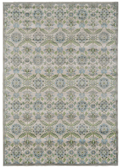 product image of Alessandria Blue Rug by BD Fine Flatshot Image 1 551