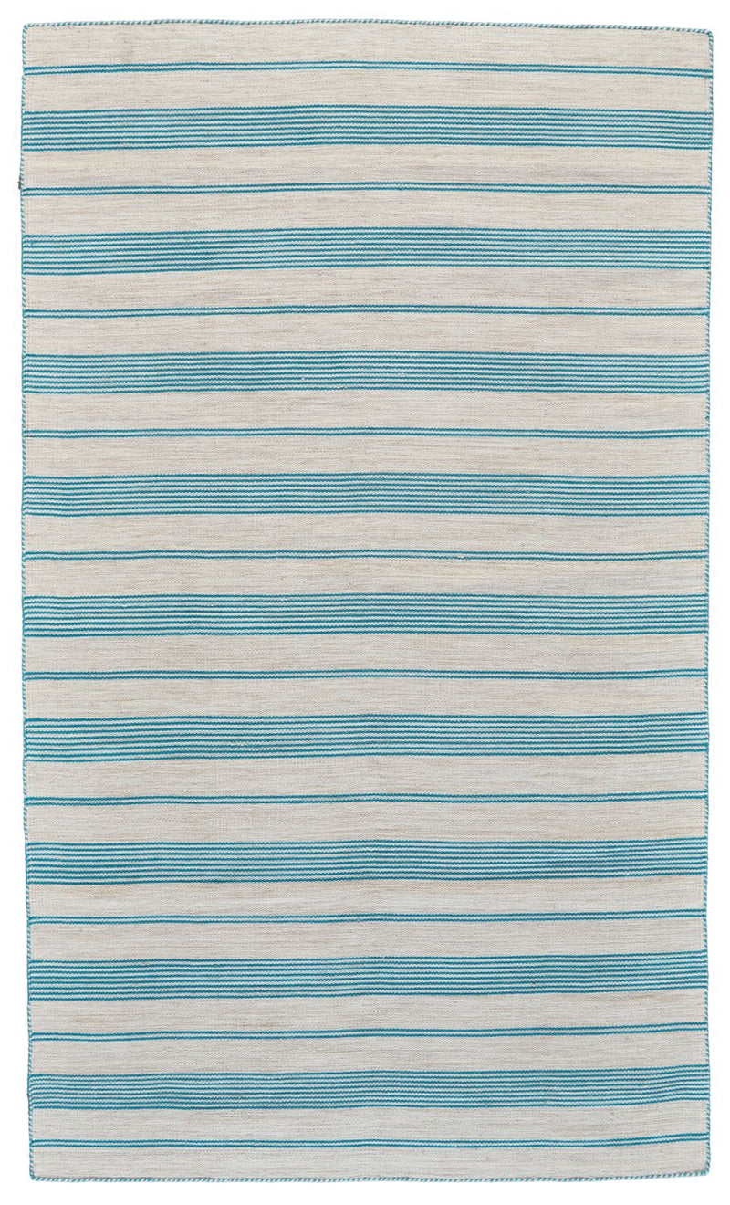 media image for Granberg Blue and Ivory Rug by BD Fine Flatshot Image 1 244