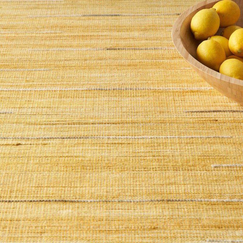media image for Nourison Home Interweave Yellow Modern Rug By Nourison Nsn 099446112941 7 215