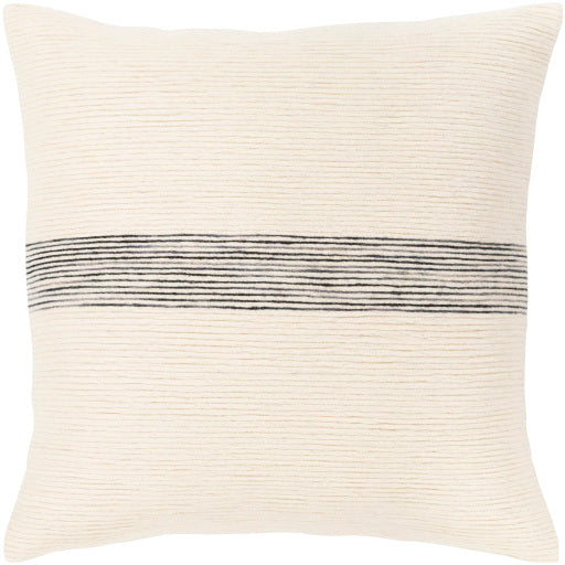 media image for Carine Cotton Cream Pillow Flatshot Image 273