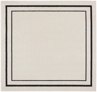 product image for Nourison Home Nourison Essentials Ivory Black Contemporary Rug By Nourison Nsn 099446148162 4 95