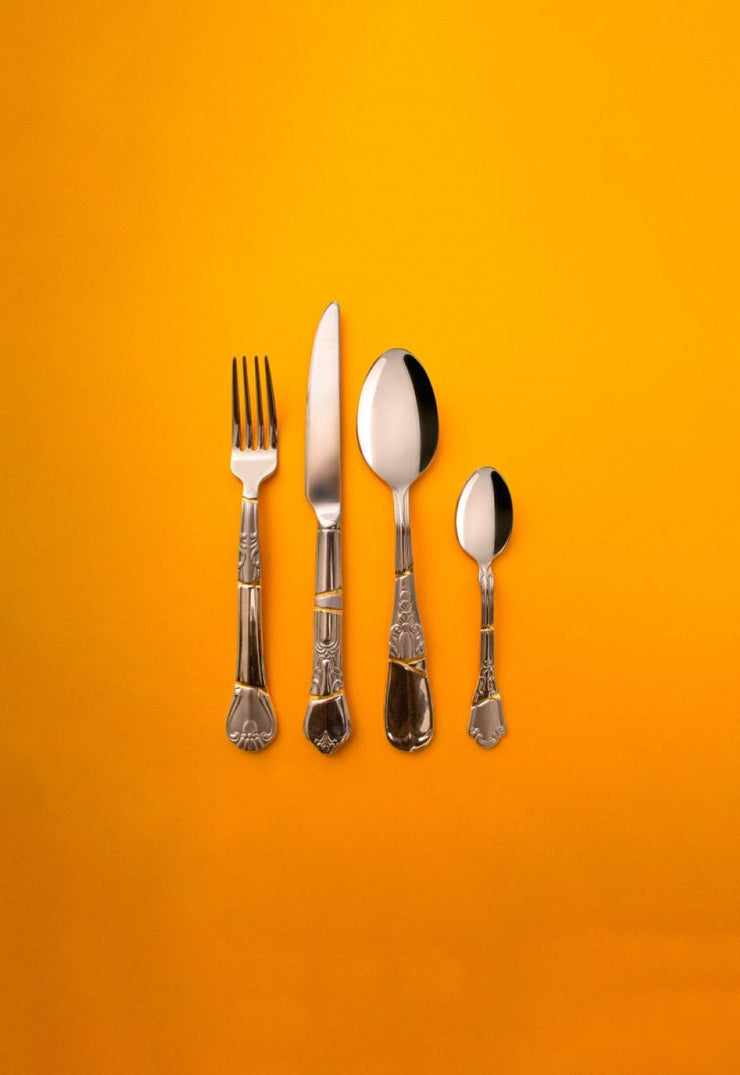 Kintsugi Cutlery - Set of 4 3
