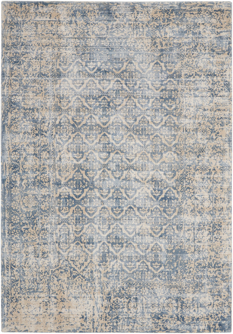 media image for desert skies hand loomed blue rug by kathy ireland home nsn 099446361998 1 273