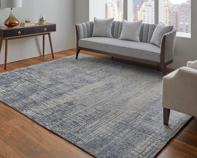 product image for kinton abstract contemporary hand woven blue beige rug by bd fine easr69aiblubgeh00 7 3