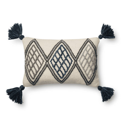 product image for Blue / Ivory Pillow Flatshot Image 1 96